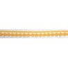 9626-502 PUNTILLA BOLILLO PAULINA 15 MM. POLIESTER 100% VAINILLA Venta en piezas de 25.00 M