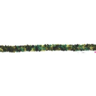 9648-174 GALON FANTASIA MENELIK 10 MM. POLIESTER RECICLADO 97%-POLIESTER 3% VERDE Venta en piezas de 12.50 M
