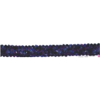 9649-131 GALON FANTASIA MENELIK 20 MM. POLIESTER RECICLADO 97%-POLIESTER 3% AZUL Venta en piezas de 12.50 M