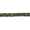 9649-174 GALON FANTASIA MENELIK 20 MM. POLIESTER RECICLADO 97%-POLIESTER 3% VERDE Venta en piezas de 12.50 M