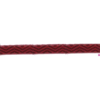 9656-15-4547 CINTA JACQUARD LIMBER 15 MM. ACRILICO 95%-ALGODON 3%-PA 2% ROJO Venta en piezas de 12.50 M