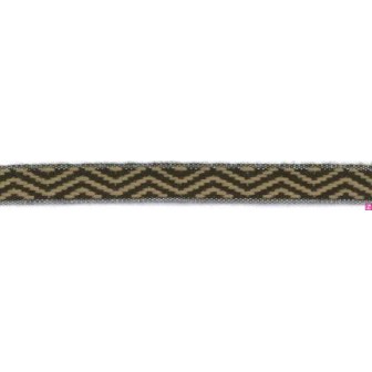 9656-15-7490 CINTA JACQUARD LIMBER 15 MM. ACRILICO 95%-ALGODON 3%-PA 2% MUSGO Venta en piezas de 12.50 M