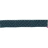 9656-30-2531 CINTA JACQUARD LIMBER 30 MM. ACRILICO 95%-ALGODON 3%-PA 2% AGUAMARINA Venta en piezas de 12.50 M
