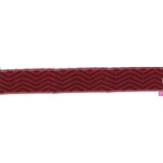 9656-30-4547 CINTA JACQUARD LIMBER 30 MM. ACRILICO 95%-ALGODON 3%-PA 2% ROJO Venta en piezas de 12.50 M