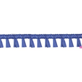 9670-130 FLECO FANTASIA JOHARI 40 MM. VISCOSA 90%-ACRILICO 10% AZUL Venta en piezas de 12.50 M