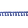 9670-130 FLECO FANTASIA JOHARI 40 MM. VISCOSA 90%-ACRILICO 10% AZUL Venta en piezas de 12.50 M