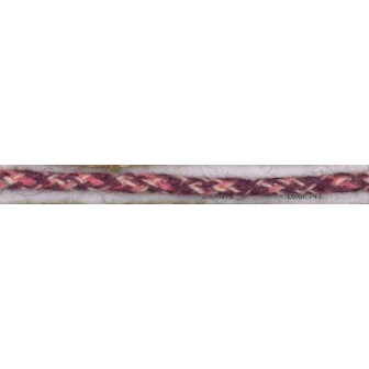 9700-8-743 CORDON FANTASIA VILMARK 8 MM. YUTE 90%-ALGODON 10% ROSA Venta en piezas de 25.00 M