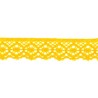 9702-6 PUNTILLA BOLILLO AURORA 30 MM. ALGODON 100% AMARILLO Venta en piezas de 25.00 M