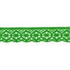 9702-9 PUNTILLA BOLILLO AURORA 30 MM. ALGODON 100% CESPED Venta en piezas de 25.00 M