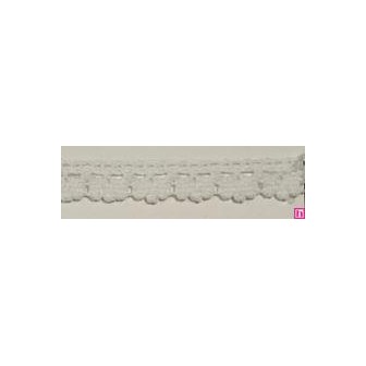 9706-0 PUNTILLA BOLILLO DIEGO 12 MM. ALGODON 100% BLANCO Venta en piezas de 25.00 M