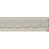 9706-0 PUNTILLA BOLILLO DIEGO 12 MM. ALGODON 100% BLANCO Venta en piezas de 25.00 M