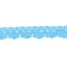 9706-21 PUNTILLA BOLILLO DIEGO 12 MM. ALGODON 100% CELESTE Venta en piezas de 25.00 M