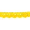 9706-6 PUNTILLA BOLILLO DIEGO 12 MM. ALGODON 100% AMARILLO Venta en piezas de 25.00 M