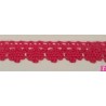 9706-7 PUNTILLA BOLILLO DIEGO 12 MM. ALGODON 100% FUCSIA Venta en piezas de 25.00 M