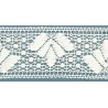 9707-0 ENTREDOS BOLILLO CHARO 65 MM. ALGODON 100% BLANCO Venta en piezas de 25.00 M