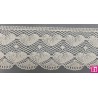 9814-104 PUNTILLA BOLILLO KALOLA 65 MM. ALGODON 100% NATURAL Venta en piezas de 25.00 M