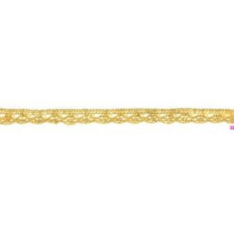 9905-95 REMATE BOLILLO 10 MM WAILANI METALOPLASTICO 100% ORO Venta en piezas de 25.00 M