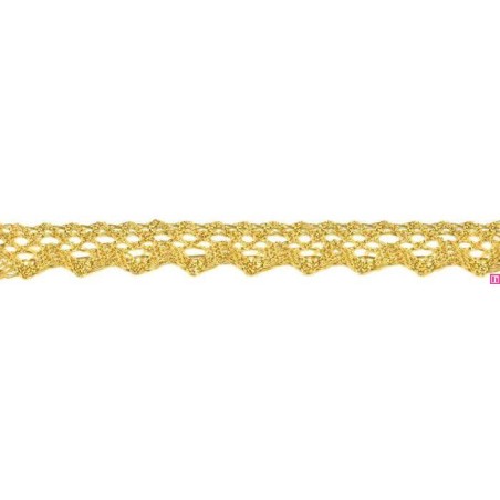 9906-95 REMATE BOLILLO 15 MM MOANA METALOPLASTICO 100% ORO Venta en piezas de 25.00 M