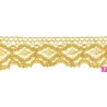 9908-95 PUNTILLA BOLILLO 40 MM WAILANI METALOPLASTICO 100% ORO Venta en piezas de 25.00 M