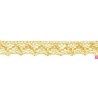9911-95 PUNTILLA BOLILLO 25 MM MOANA METALOPLASTICO 100% ORO Venta en piezas de 25.00 M