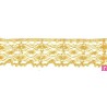 9913-95 PUNTILLA BOLILLO 40 MM MALIA METALOPLASTICO 100% ORO Venta en piezas de 25.00 M