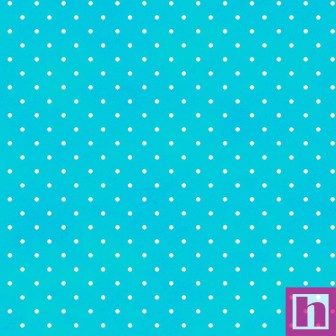 P0017-MAS609-Q3 PATCH. AMERICANO BEAUTIFUL BASICS (044) CLASSIC DOT-110 CM. ALGODON 100% TURQUESA Venta en piezas de 4.55 M