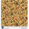 P121-AHOM6215Y PATCH. AMERICANO AUTUMN HOMESTEAD (15) 110 CM. ALGODON 100% CALABAZA/MULTI Venta en piezas de 7.00 M