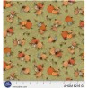 P121-AHOM6216G PATCH. AMERICANO AUTUMN HOMESTEAD (11) 110 CM. ALGODON 100% VERDE Venta en piezas de 7.00 M