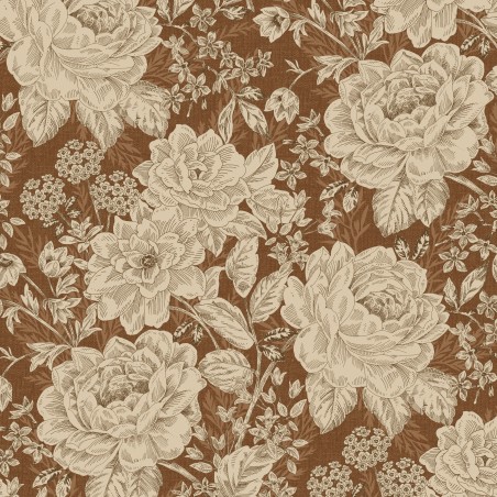 P121-CHAW6408IZ PATCH. AMERICANO CHARLOTTE 108 (16) 270 CM. ALGODON 100% CARAMELO Venta en piezas de 8.20 M