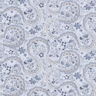 P121-ISAB6409LB PATCH. AMERICANO ISABELLA (04) 110 CM. ALGODON 100% CELESTE Venta en piezas de 7.00 M