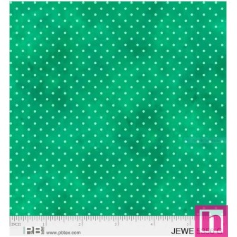 P121-JEWE5356-G PATCH. AMERICANO JEWEL (16) 110 CM. ALGODON 100% VERDE Venta en piezas de 4.50 M