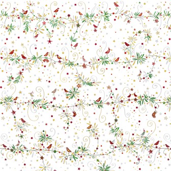 P121-TTRE6302W PATCH. AMERICANO TURNOWSKY TREASURES (25) 110 CM. ALGODON 100% BLANCO Venta en piezas de 7.00 M