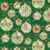 P121-TTRE6309G PATCH. AMERICANO TURNOWSKY TREASURES (13) 110 CM. ALGODON 100% VERDE Venta en piezas de 7.00 M