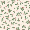 P121-TTSE6174E PATCH. AMERICANO TIS THE SEASON (03) 110 CM. ALGODON 100% CREMA/VERDE Venta en piezas de 7.00 M