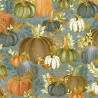 P135-AWHDM-23916-68 PATCH. AMERICANO HELLO FALL (19) 110 CM. ALGODON 100% AZUL Venta en piezas de 7.00 M