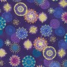 P135-RRMDM-23729-413 PATCH. AMERICANO STAR OF WONDER (07) 110 CM. ALGODON 100% MORADO Venta en piezas de 7.00 M