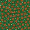 P135-SRKD-23907-224 PATCH. AMERICANO TINY TIDINGS (10) 110 CM. ALGODON 100% VERDE Venta en piezas de 7.00 M