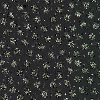P135-SRKD-23911-2 PATCH. AMERICANO TINY TIDINGS (20) 110 CM. ALGODON 100% NEGRO Venta en piezas de 7.00 M