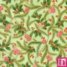 P135-SRKM-22948-34 PATCH. AMERICANO HOLIDAY FLOURISH PEPPERMINT TWIST (33) 110 CM. ALGODON 100% VERDE/DORADO Venta en piezas de