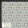 P137-4504-293 PATCH.AMERICANO STRAWBERRY MISCHIEF (15) 110 CM. ALGODON 100% GRIS Venta en piezas de 6.00 M