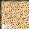 P137-4504-302 PATCH.AMERICANO JAPANESE SPRINGTIME (03) 110 CM. ALGODON 100% BEIG Venta en piezas de 6.00 M