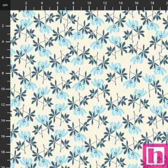 P137-4504-308 PATCH.AMERICANO BLUE BEGINNING (01) 110 CM. ALGODON 100% AZUL Venta en piezas de 6.00 M