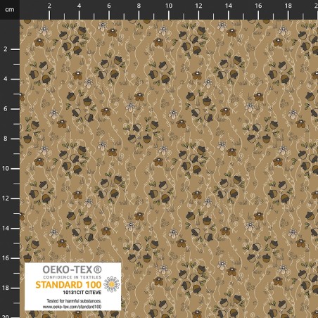 P137-4514-538 PATCH.AMERICANO THE SWEETEST EMBRACE (28) 110 CM. ALGODON 100% VERDE Venta en piezas de 6.00 M