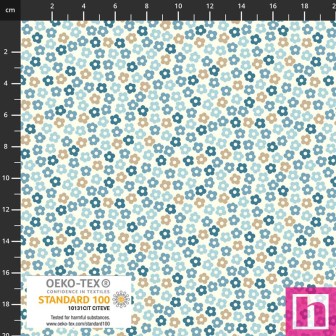P137-4514-633 PATCH.AMERICANO LINA BASIC (19) 110 CM. ALGODON 100% AZUL Venta en piezas de 6.00 M