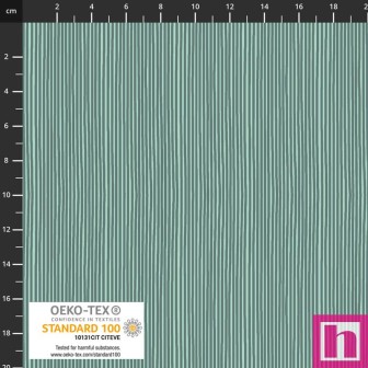 P137-4514-639 PATCH.AMERICANO LINA BASIC (25) 110 CM. ALGODON 100% TURQUESA Venta en piezas de 6.00 M