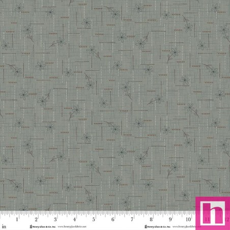 P140-3503-77 PATCH. AMERICANO SIMPLY CHARMING (04) 110 CM. ALGODON 100% VERDE Venta en piezas de 7.00 M
