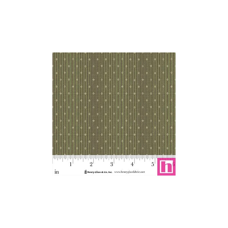 P140-3506-66 PATCH. AMERICANO SIMPLY CHARMING (11) 110 CM. ALGODON 100% VERDE Venta en piezas de 7.00 M