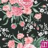 P17-MAS10770-J PATCH. AMERICANO GARDEN PICNIC (01) 110 CM. ALGODON 100% NEGRO Venta en piezas de 7.00 M