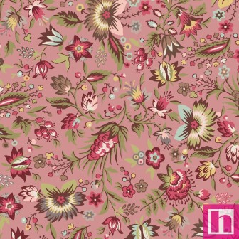 P17-MAS11040-P PATCH. AMERICANO FRENCH MARKET (12) 110 CM. ALGODON 100% ROSA Venta en piezas de 7.00 M