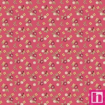 P17-MAS11043-R PATCH. AMERICANO FRENCH MARKET (22) 110 CM. ALGODON 100% ROJO Venta en piezas de 7.00 M